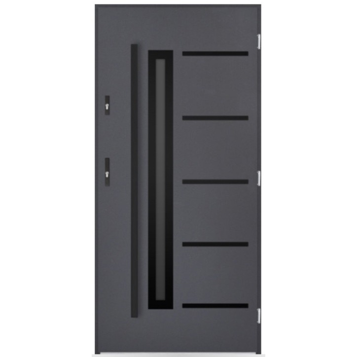 Porte d'entrée Constance  80/90/100cm en acier