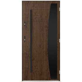 Porte d'entrée Gauthier  80/90/100cm en acier