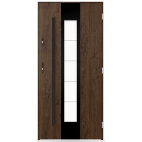 Porte d'entrée Lina 80/90/100cm en acier