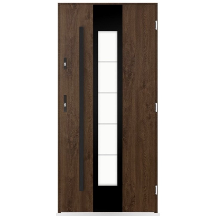 Porte d'entrée Lina 80/90/100cm en acier