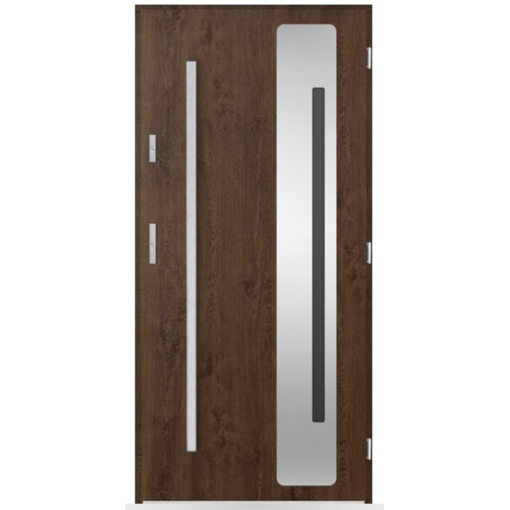 Porte d'entrée Mia 80/90/100cm en acier