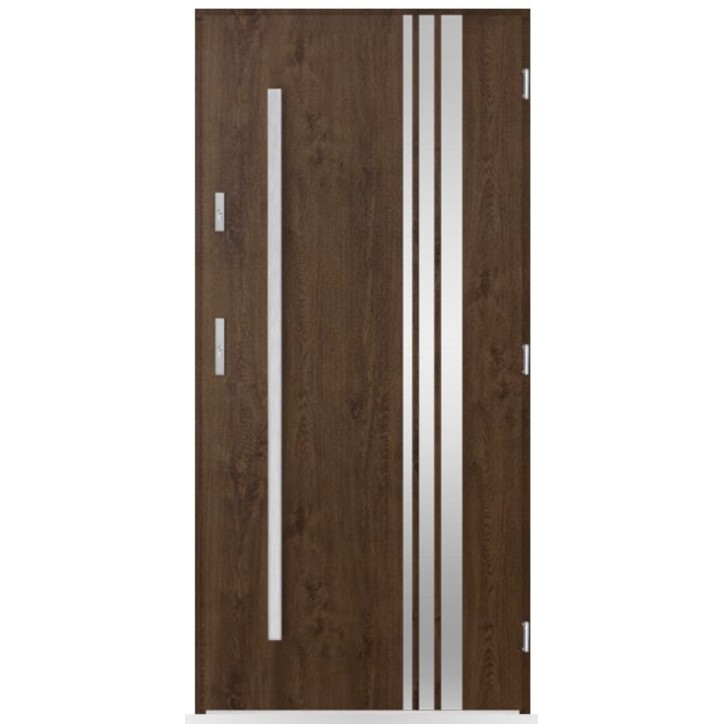 Porte d'entrée Christophe  80/90/100cm en acier