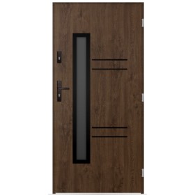 Porte d'entrée Mathis 80/90/100cm en acier