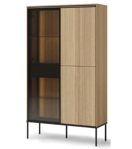Commode Visso avec vitre - 91cm