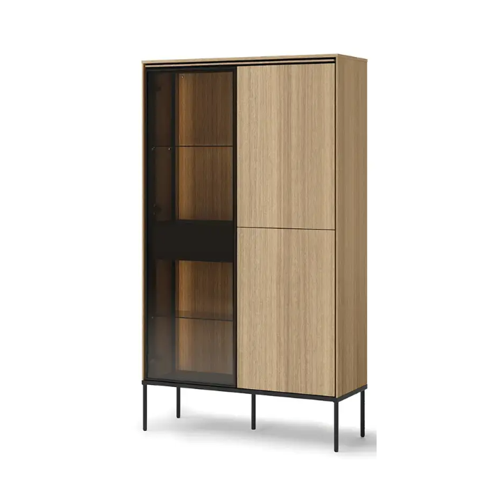 Commode Visso avec vitre - 91cm