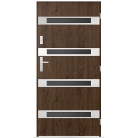 Porte d'entrée Cassandra 80/90/100cm en acier