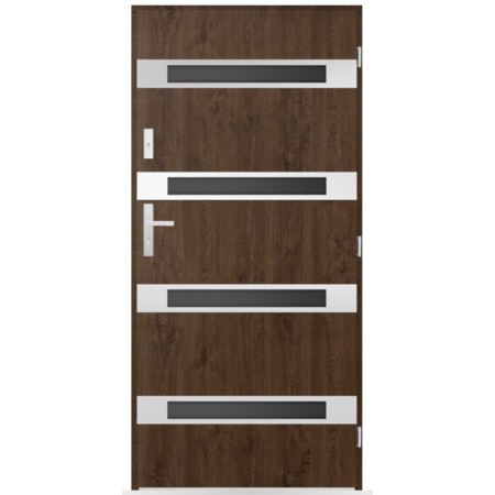 Porte d'entrée Cassandra 80/90/100cm en acier