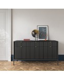 Buffet VENISE 154 cm noir