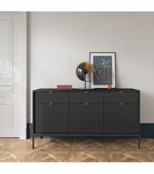 Buffet VENISE 154 cm noir