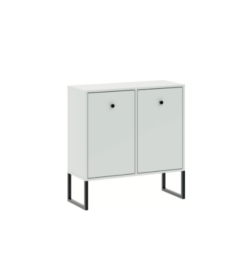 Buffet LINEA 2 portes - blanc