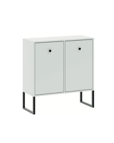 Buffet LINEA 2 portes - blanc