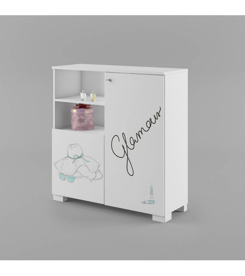Estante de livros FASHION MINT, 100cm