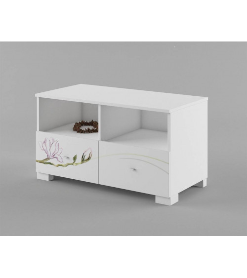 Meuble TV Grace 100 cm blanc