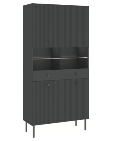 Vitrine VIENA 4D Antracita