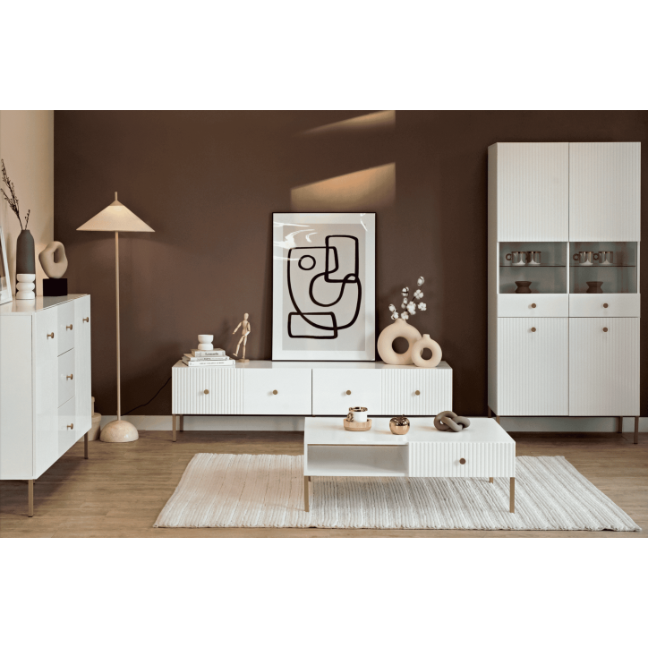 Table basse VIENA Blanc