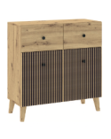 Buffet BERLIN 2 portes, 2 tiroirs