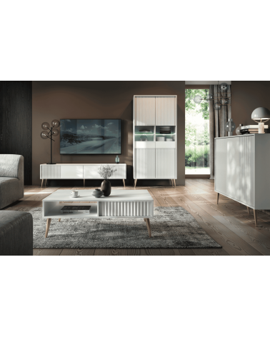 Buffet Barcelone 3 tiroirs, 1 porte