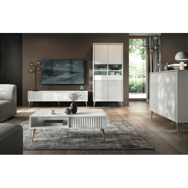 Buffet Barcelone 3 tiroirs, 1 porte