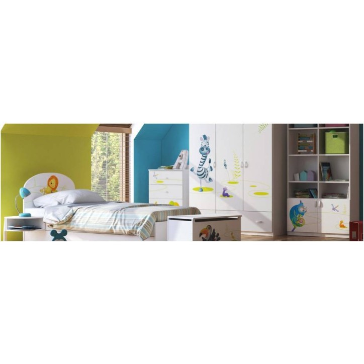 Letto HAPPY ANIMALS, 120*200 cm