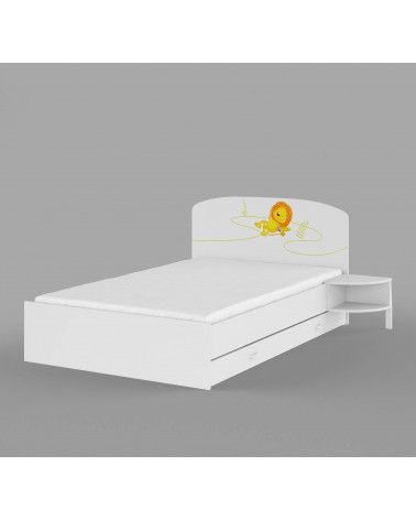 Letto HAPPY ANIMALS, 120*200 cm