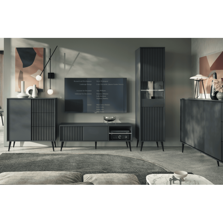 Vaisselier 4D Barcelone Anthracite