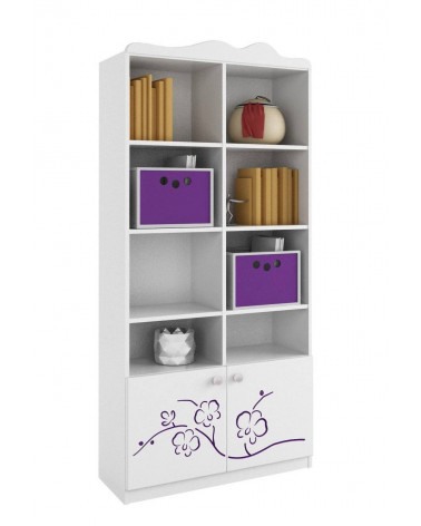 Librería ORCHID VIOLET 90 cm