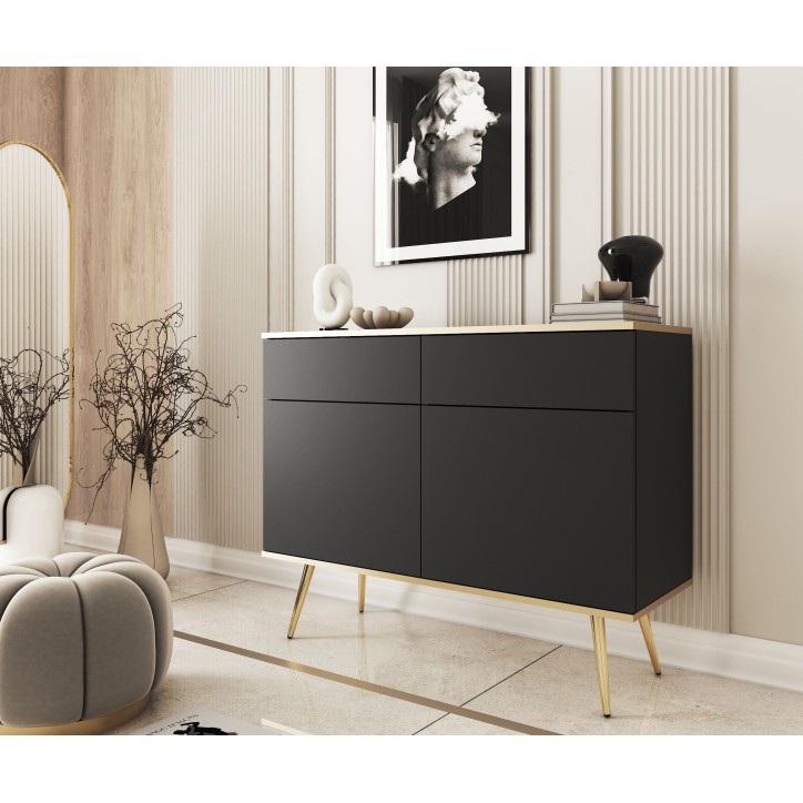 Buffet ORO NOIR -  107 cm