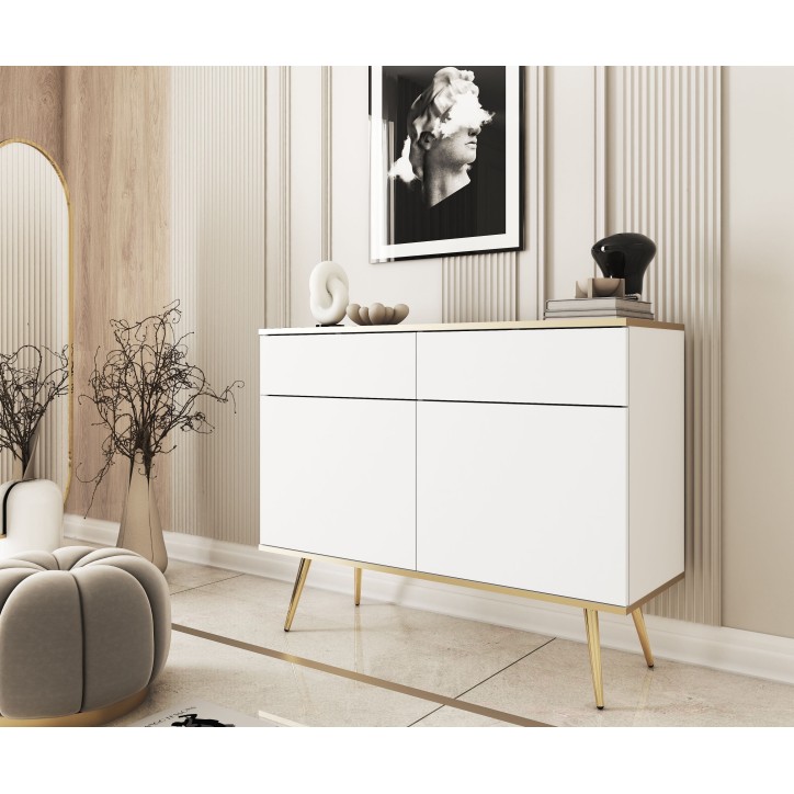 Aparador ORO Blanco 107 cm