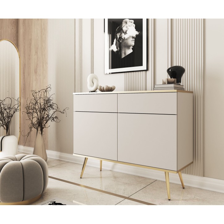 Buffet ORO Crème 107 cm