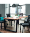 Tavolo BELLINI in rovere massiccio 200cm