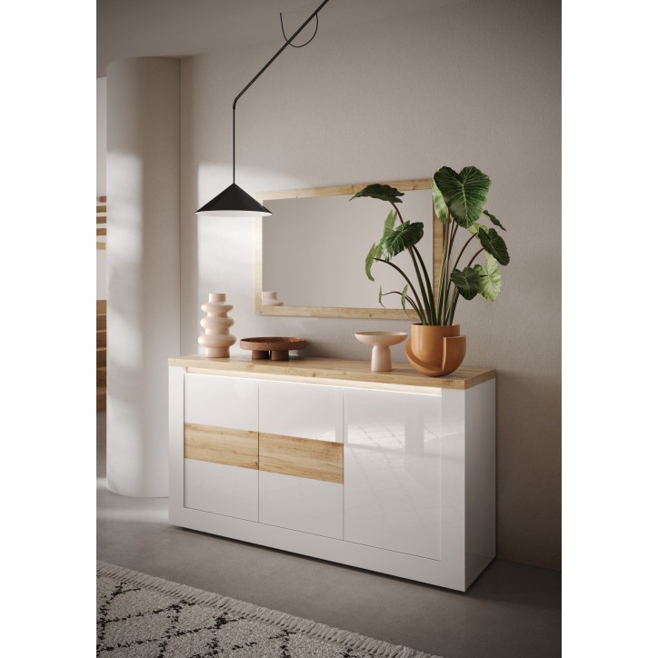 Buffet 3 portes 156cm - ISCHIA
