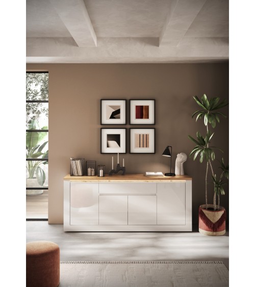 Buffet 4 portes 207 cm - ISCHIA