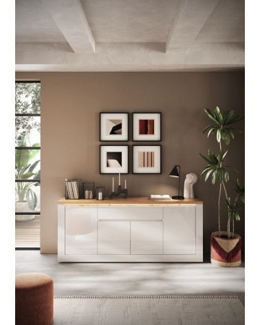 Buffet 4 portes 207 cm - ISCHIA