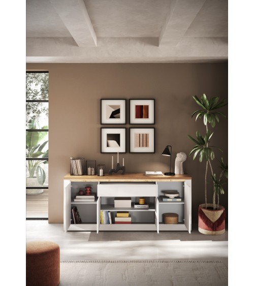 Buffet 4 portes 207 cm - ISCHIA