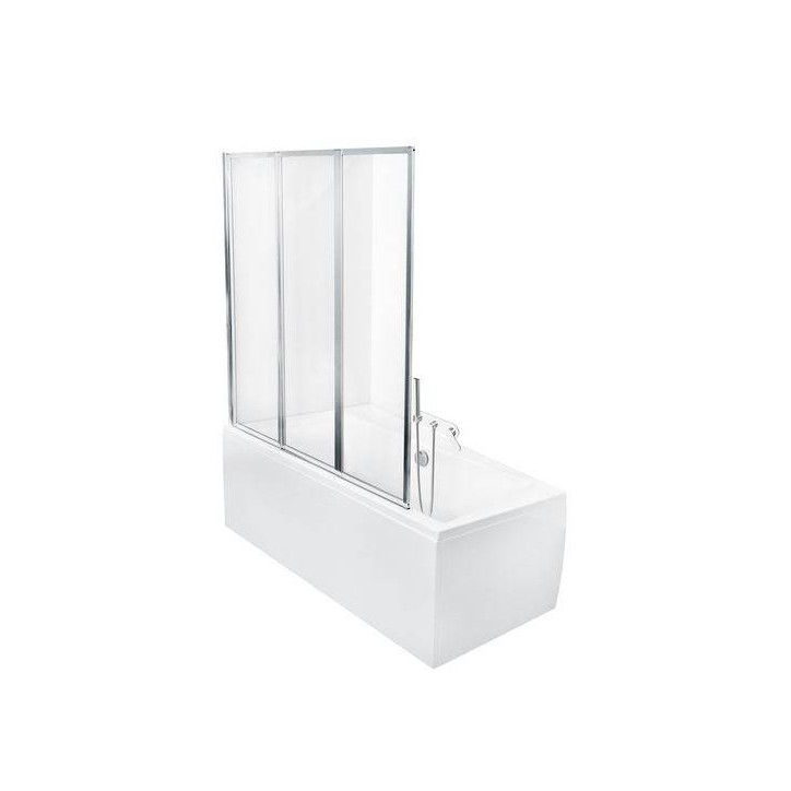 Pare baignoire CATRIX II - 3 volets 140x130cm