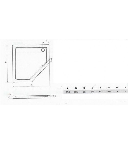 plato de ducha kemi, plato de ducha de diseño - muebles de baño