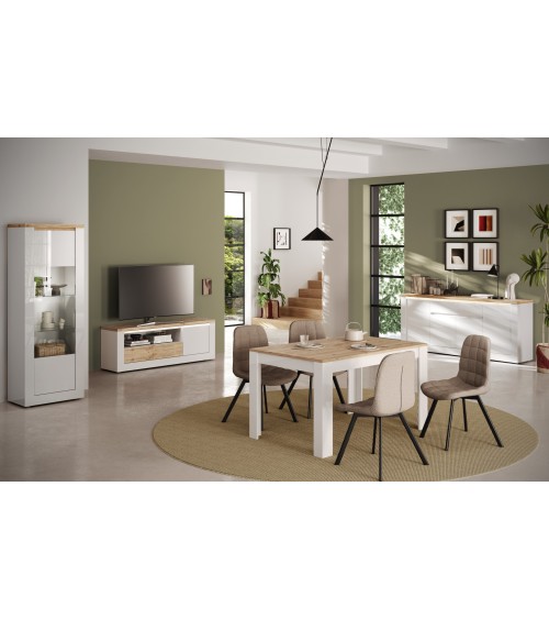 Vitrine 1 porte 71cm -  ISCHIA