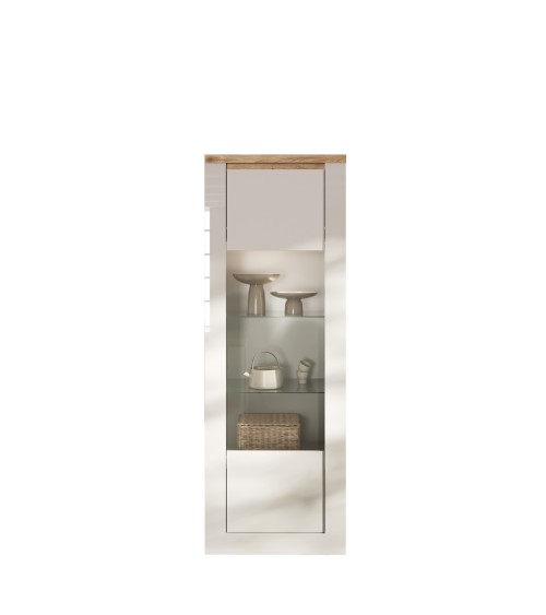 Vitrine 1 porte 71cm -  ISCHIA