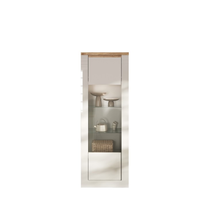 Vitrine 1 porte 71cm -  ISCHIA