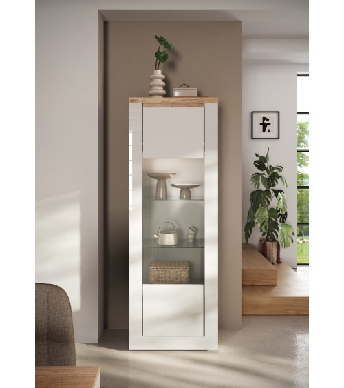 Vitrine 1 porte 71cm -  ISCHIA