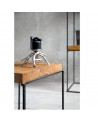 Table basse  KAWO 40 cm acier et bois