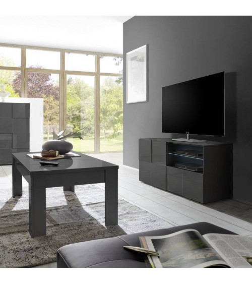 Suporte para TV cinzento DAMA 121cm