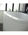 LUNA Eckbadewanne 150 cm mit Schürze