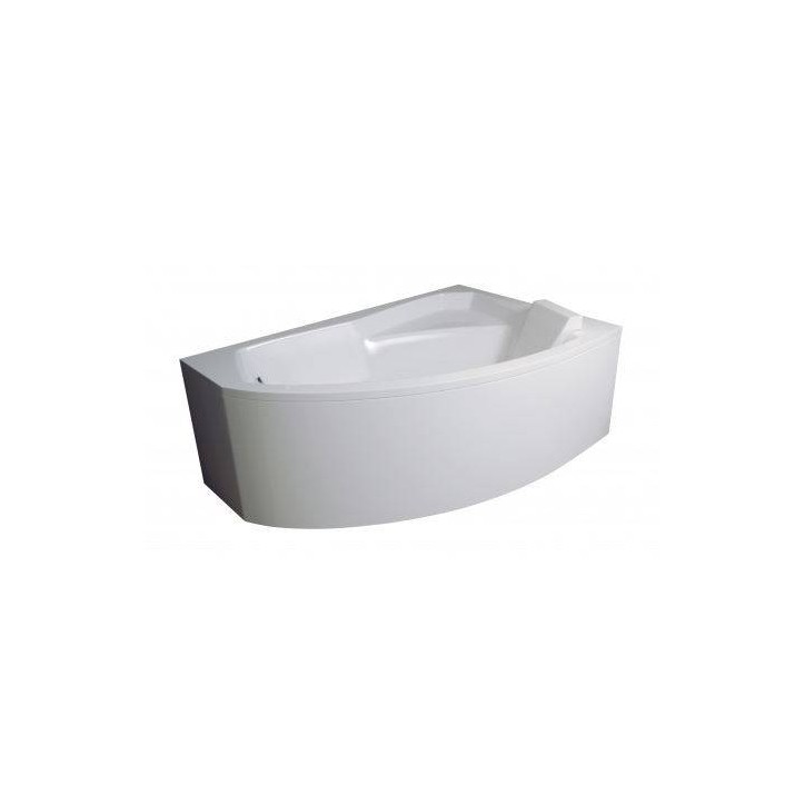 Baignoire d'angle droite RIMA 130/140/150/160/170 cm avec tablier