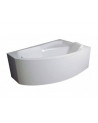 Baignoire d'angle droite RIMA 130/140/150/160/170 cm avec tablier