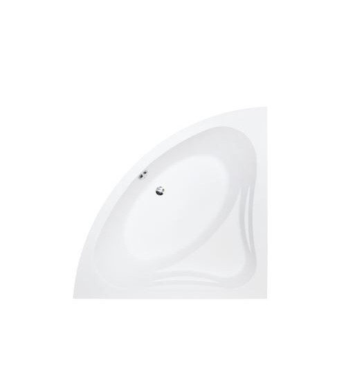 MIA MINI vasca da bagno angolare 120x120/130x130 cm, con grembiule incluso