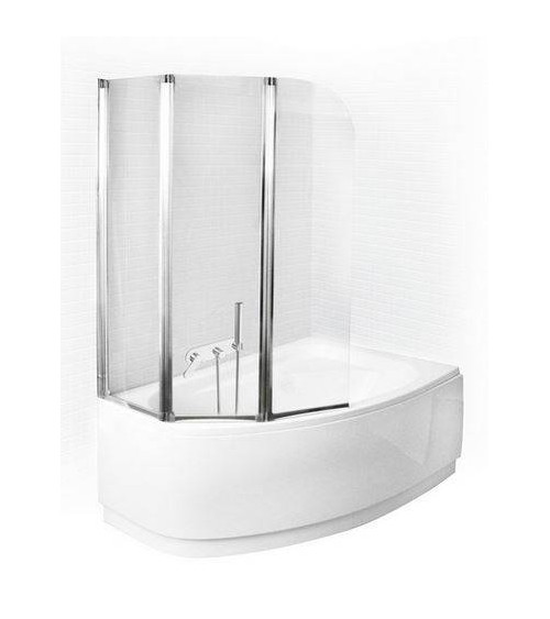 Baignoire MARY 160/170 cm avec pare baignoire- baignoire design - mobilier salle de bain design