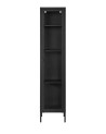 Rangement Brisbane Slim Black 40x35x180 cm
