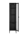 Rangement Brisbane Slim Black 40x35x180 cm