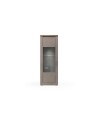 Vitrine 1 porte vitrée Ischia Mercure - 67x192x43cm